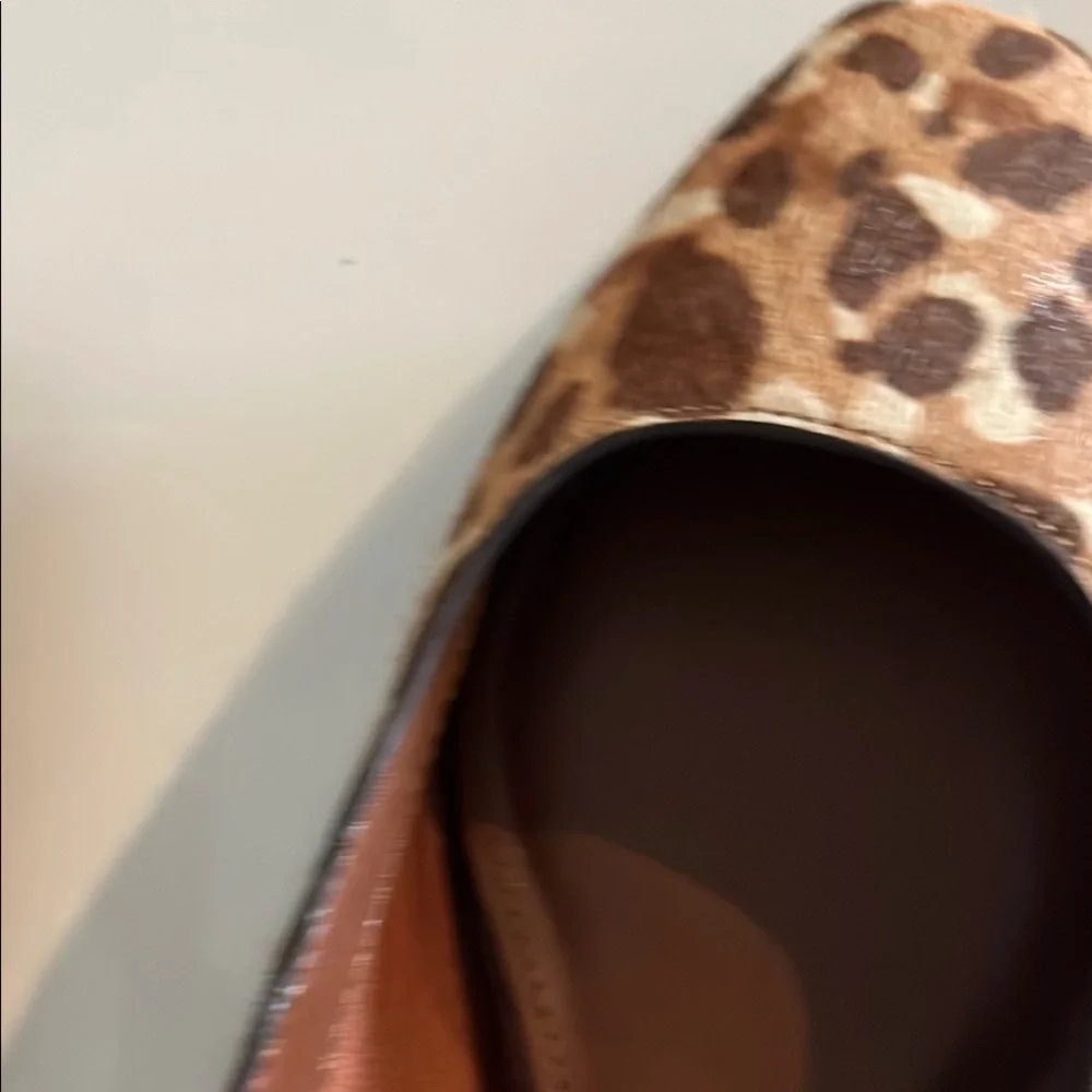 Essex Lane‎ Brown Tan Flats Sleek Slip-On Loafers
